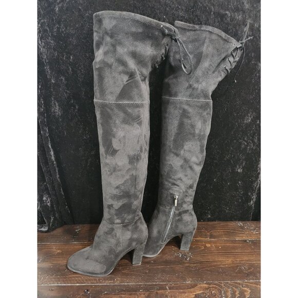 NEW Vince Camuto Tapley Black Over-the-Knee Boot/Sz. 6.5M - Picture 5 of 9